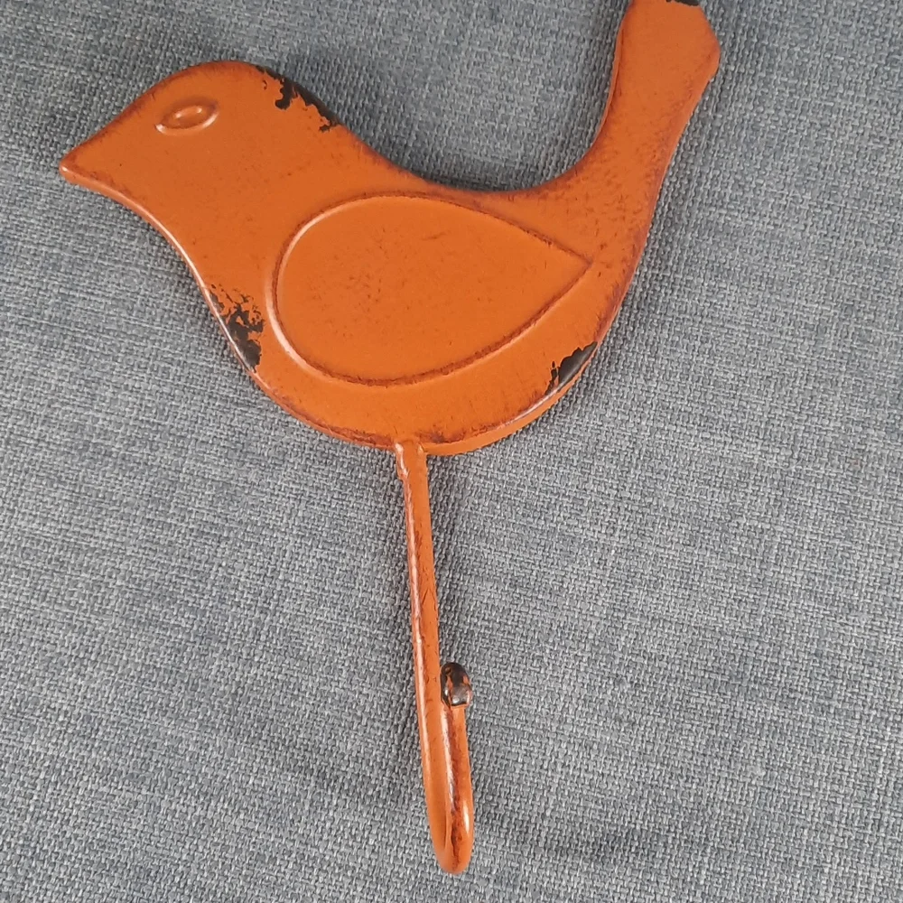 Wall Hooks Bird Birds Rustic Urban Farmhouse Home Coat Utility Laundry Room